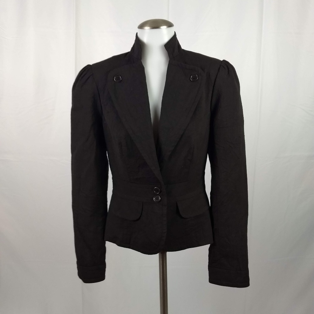 Trina Turk Size 4 Brown Blazer Coat Jacket NWOT - Picture 7 of 8